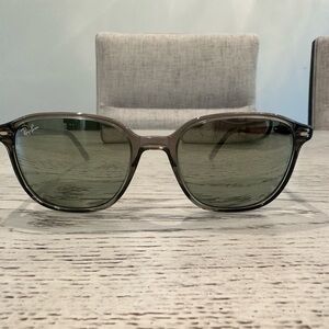 Ray-Ban Gray Minimalist Sunglasses
